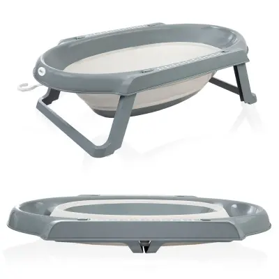 Babyjem Katlanır Banyo Seti 5li Yeni Antrasit  - 4