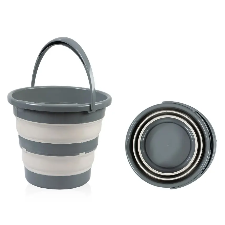 Babyjem Katlanır Banyo Seti 5li Yeni Antrasit  - 5