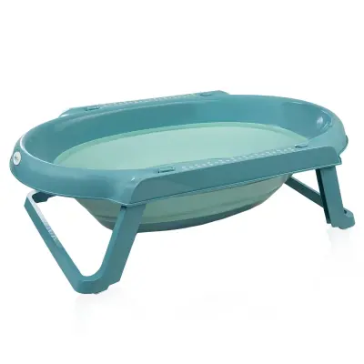 Babyjem Katlanır Banyo Seti 5li Yeni Turkuaz (1)