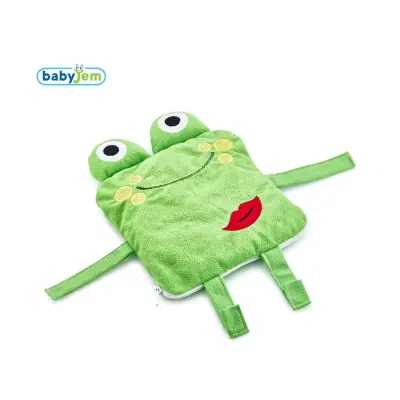 Babyjem Kiraz Çekirdekli Kurbağa Yastık Yeşil 