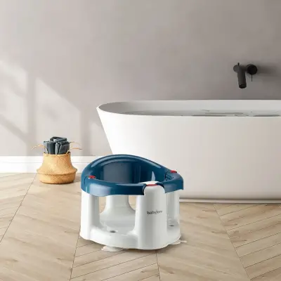 Babyjem Önden Açılır Bebek Banyo&Mama Oturağı Beyaz - 12