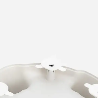 Babyjem Önden Açılır Bebek Banyo&Mama Oturağı Beyaz - 9