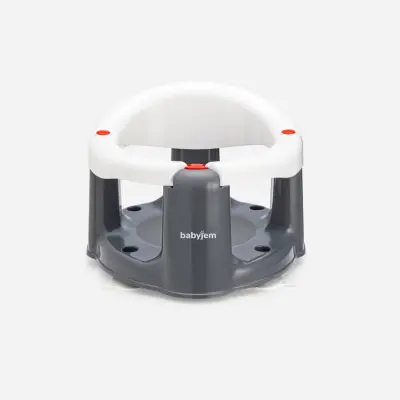 Babyjem Önden Açılır Bebek Banyo&Mama Oturağı Beyaz - 4