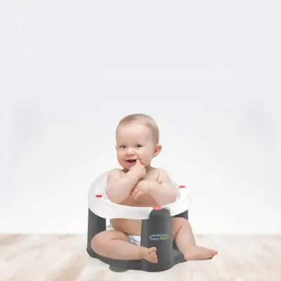 Babyjem Önden Açılır Bebek Banyo&Mama Oturağı Beyaz + Momys Care Bebek Bakım Örtüsü 60*90 cm 10lu - 3