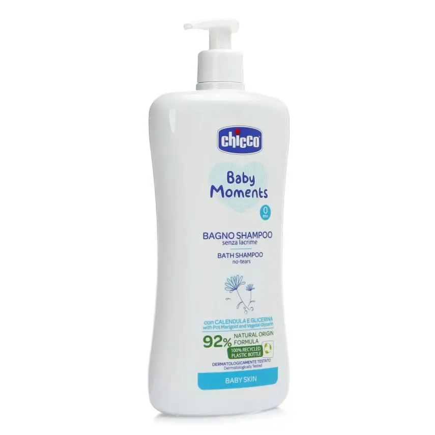 Babyjem Önden Açılır Bebek Banyo&Mama Oturağı Beyaz ve 750 ml Chicco Baby Moments Bebek Saç ve Vücut Şampuanı  - 5