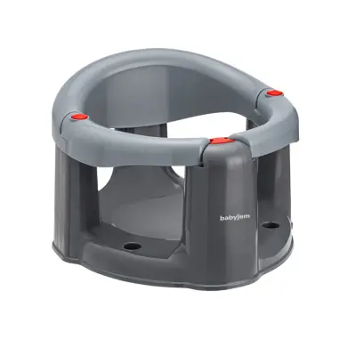 Babyjem Önden Açılır Bebek Banyo&Mama Oturağı Gri - 3