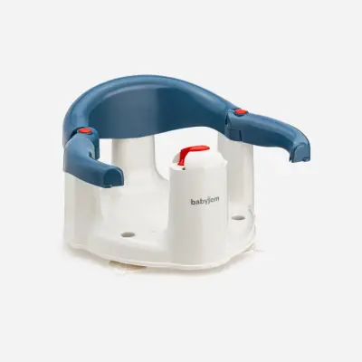 Babyjem Önden Açılır Bebek Banyo&Mama Oturağı İndigo Mavi - 10