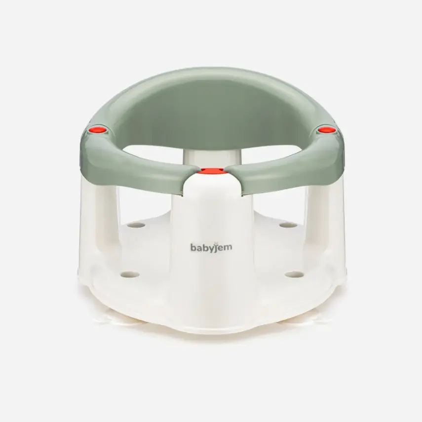 Babyjem Önden Açılır Bebek Banyo&Mama Oturağı Soft Yeşil - 6