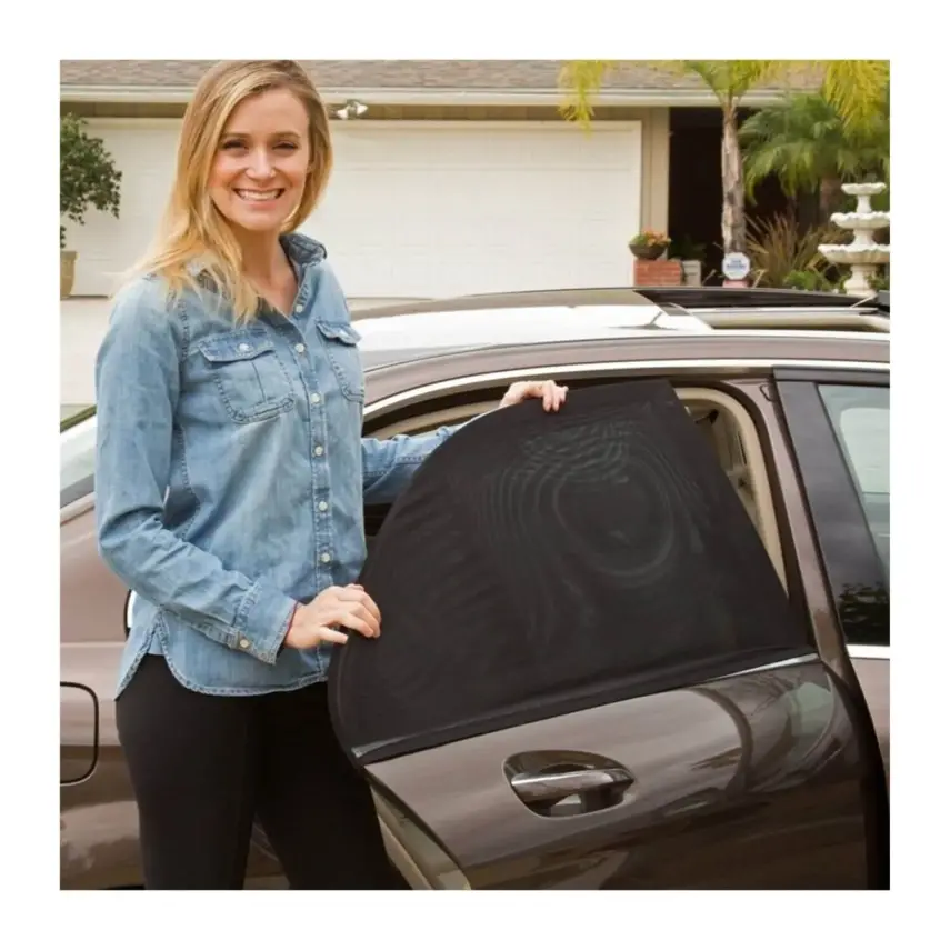 Babyjem Oto Cam Perdesi 52x84 cm 2li - 3