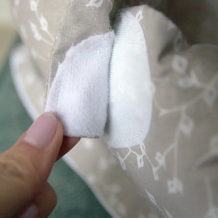 Babyjem Oyuncaklı Anne Baba Yanı Yatağı Gri Çiçek - 6