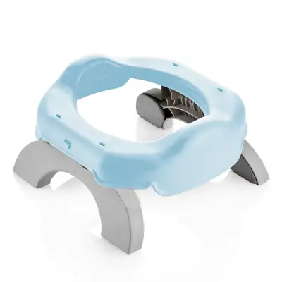 Babyjem Portatif Lazımlık ve 3lü Yedek Poşet- Mavi 