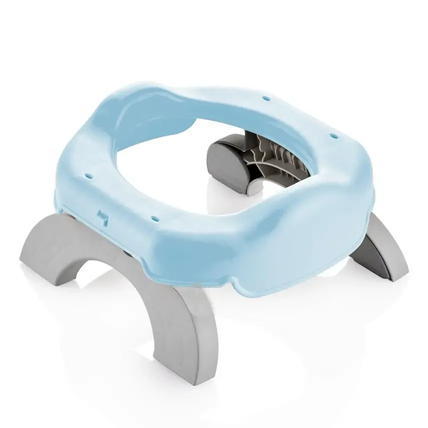 Babyjem Portatif Lazımlık ve 3lü Yedek Poşet- Mavi - 1