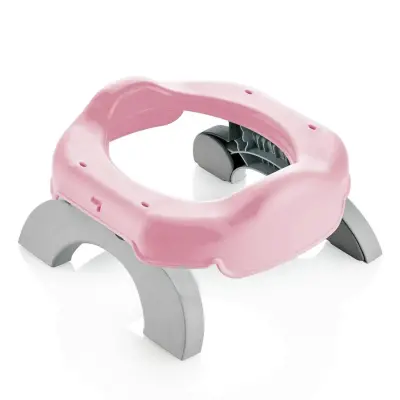 Babyjem Portatif Lazımlık ve 3lü Yedek Poşet- Pembe