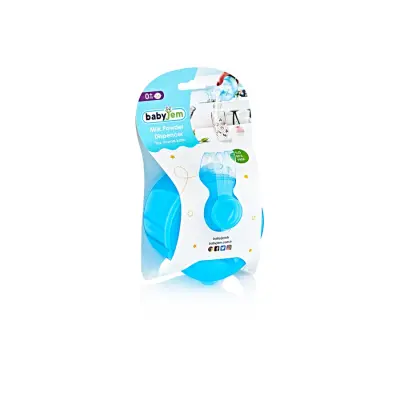 Babyjem Toz Mama Saklama Kabı Beyaz (1)