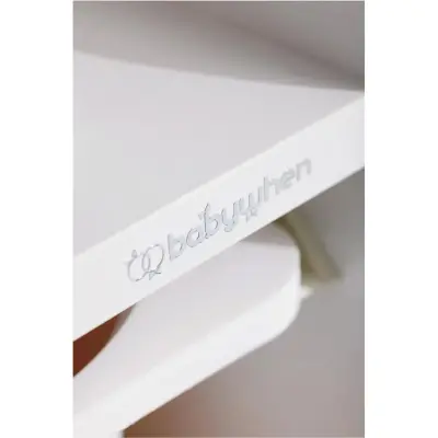 Babywhen Oyuncak Dolabı Raflı Beyaz - 3