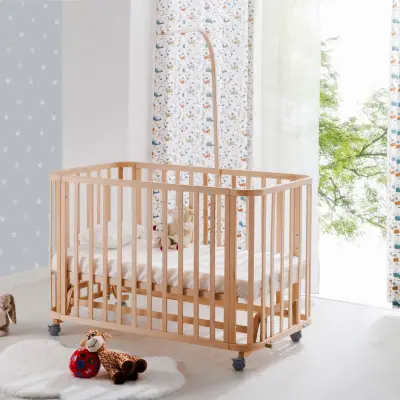 Babywho Oval Beşik Uyku Setli  60x120