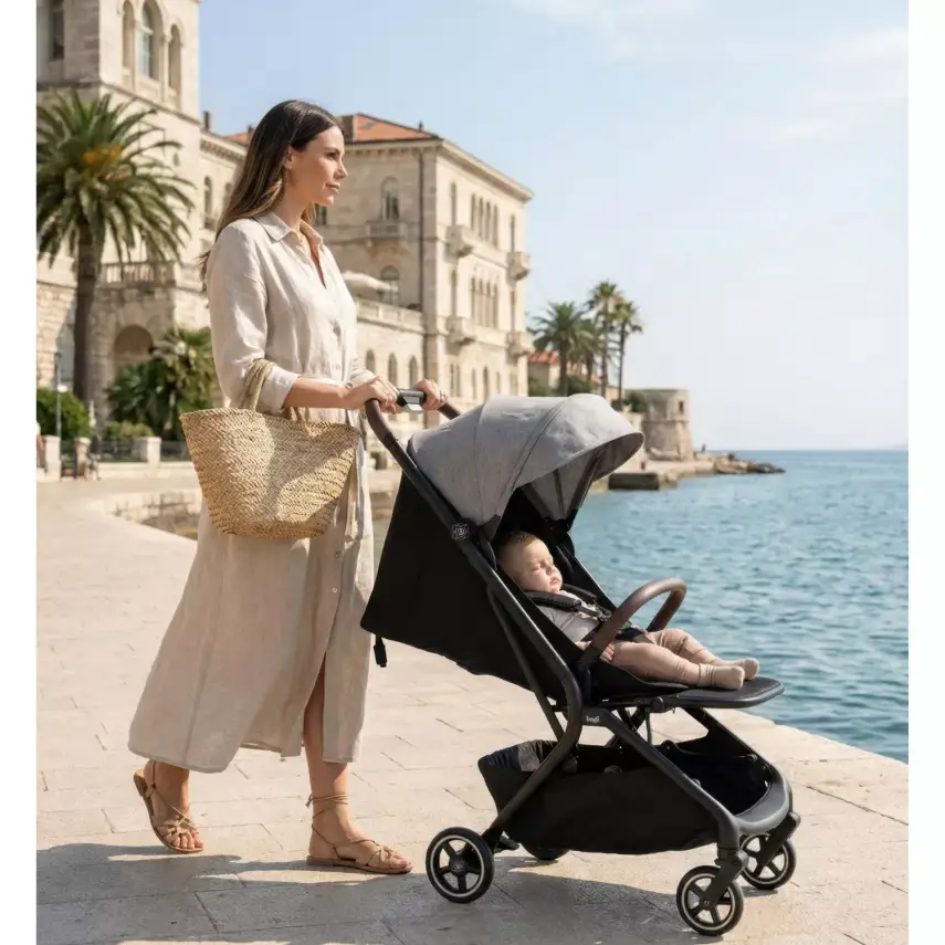 Bagi Atom Bebek Arabası Black Gold - 13