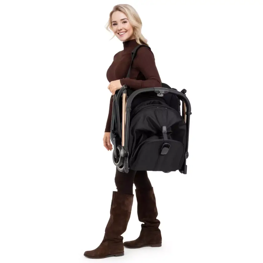 Bagi Atom Bebek Arabası Black Gold - 14