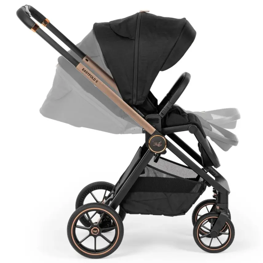 Bagi Easyfold 5 Bebek Arabası Black Gold - 2