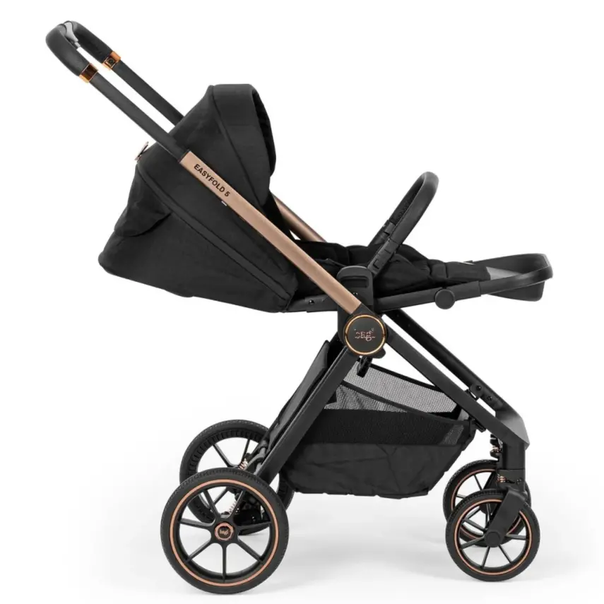 Bagi Easyfold 5 Bebek Arabası Black Gold - 8