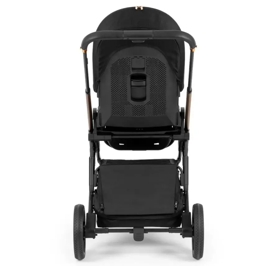 Bagi Nanofold 3 Çift Yönlü Katlanabilir Bebek Arabası Black Gold - 12