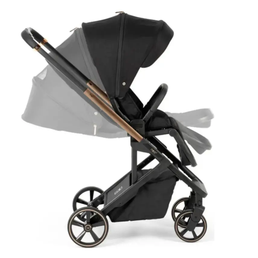 Bagi Neo2 Capsule Travel Sistem Bebek Arabası Black Gold - 6