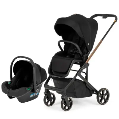 Bagi Neo2 Capsule Travel Sistem Bebek Arabası Black Gold - 2