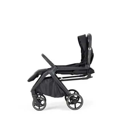 Bagi Taxi Tek Elle Katlanabilir Ultra Hafif Travel Sistem-Seyahat Sistem Bebek Arabası Black - 5