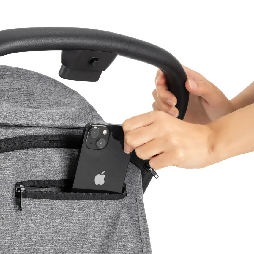 Bagi Taxi Tek Elle Katlanabilir Ultra Hafif Travel Sistem-Seyahat Sistem Bebek Arabası Black - 20