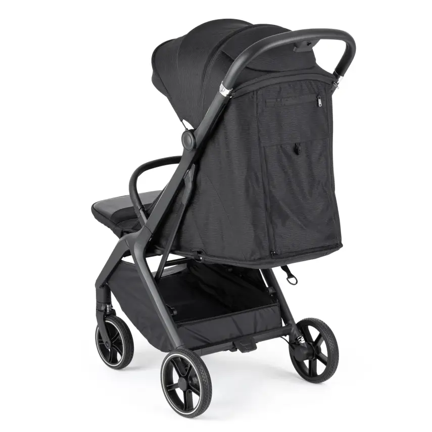 Bagi Taxi Tek Elle Katlanabilir Ultra Hafif Travel Sistem-Seyahat Sistem Bebek Arabası Black - 11