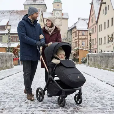 Bagi Xenon Bebek Arabası Black Gold - 6