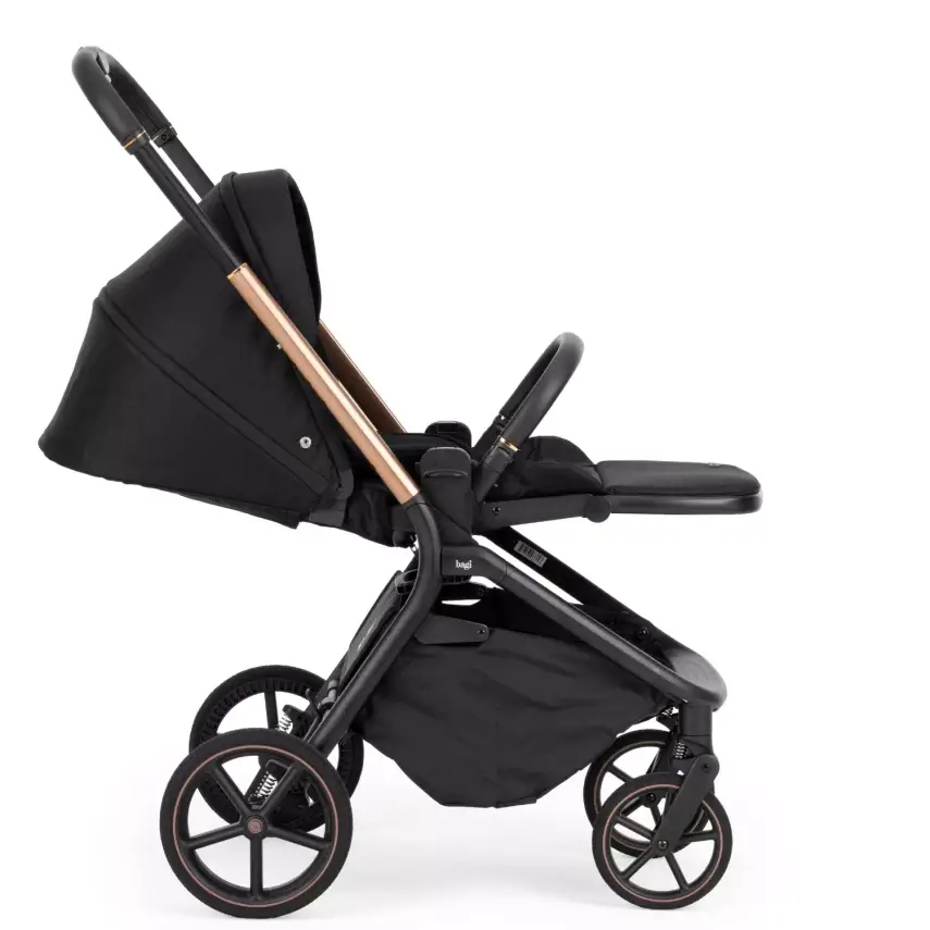 Bagi Xenon Bebek Arabası Black Gold - 5