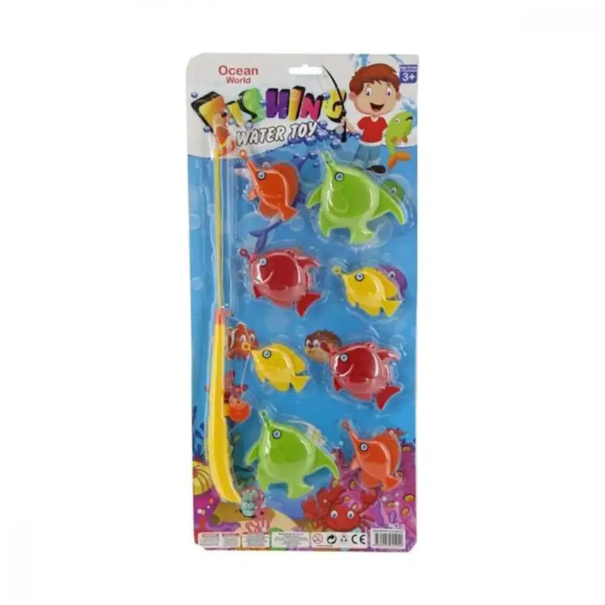 Balık Olta Seti Kartelada Orta Boy  - 1