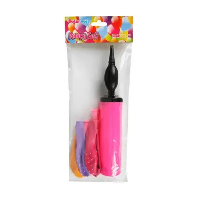 Balon Balon Pompa Seti