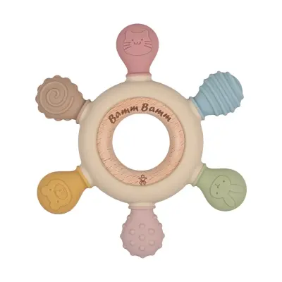 Bamm Silikon Bebek Diş Kaşıyıcı