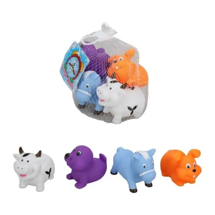 Banyo Oyuncağı Hayvanlar 4lü - 1