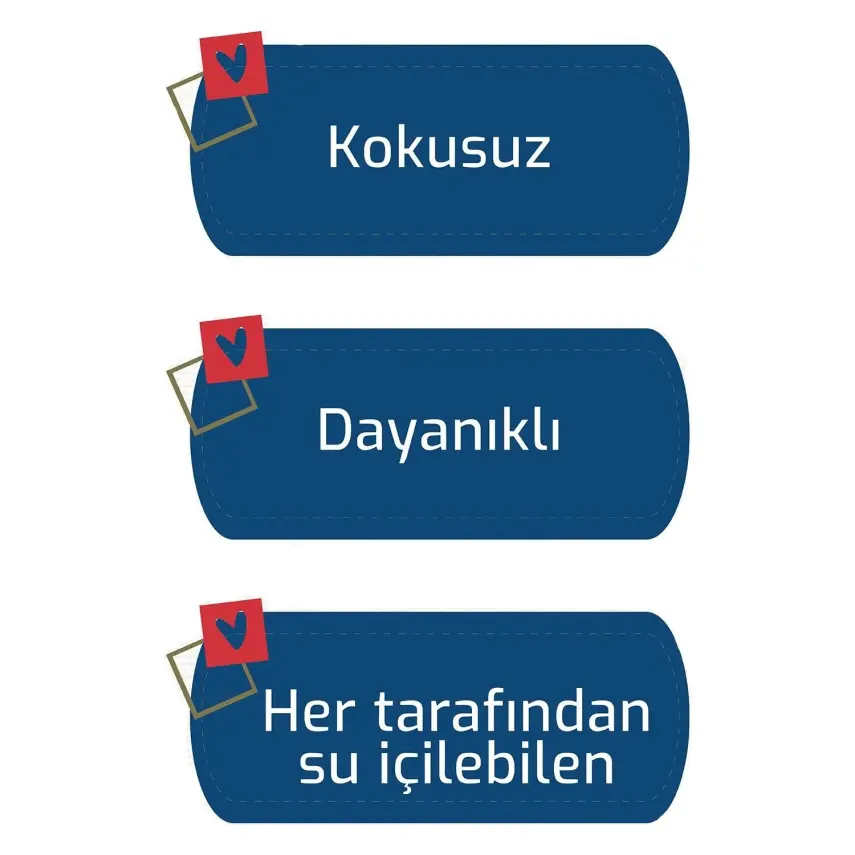 Bebedor 360 Derece Dönen Tritan Kulplu Bardak 210 ml - 4