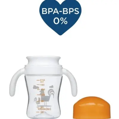 Bebedor 360 Derece Dönen Tritan Kulplu Bardak 210 ml - 3