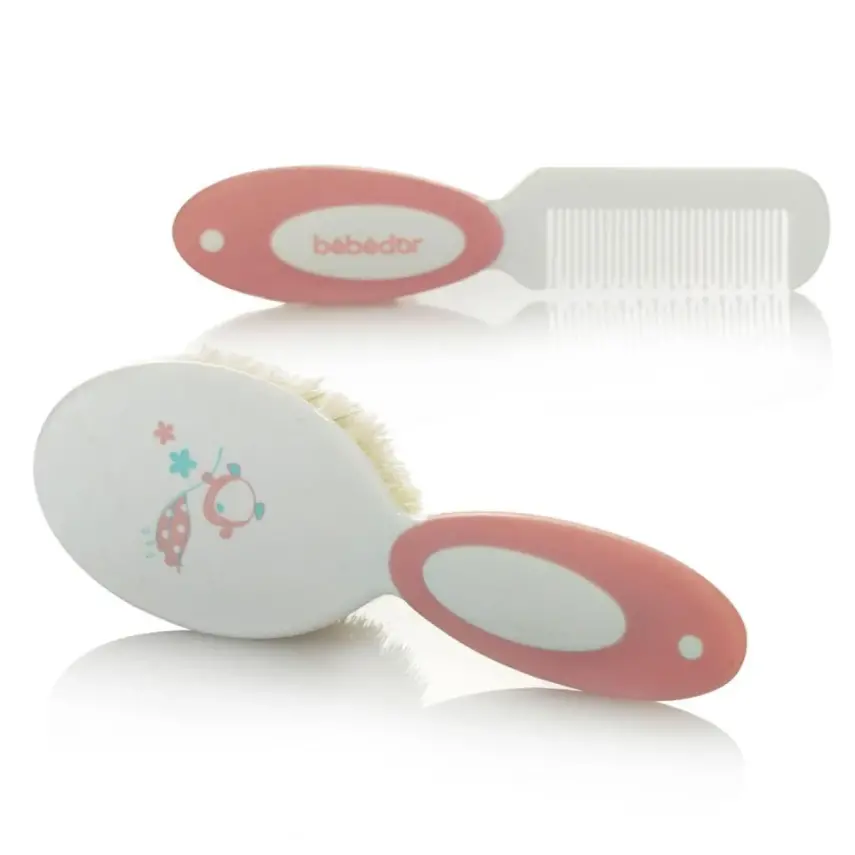 Bebedor Doğal Kıl Fırça Tarak Seti - 2