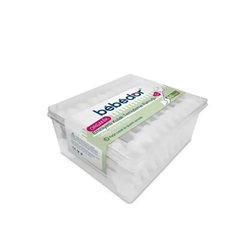 Bebedor Emniyetli Kulak Temizleme Çubuğu 60lı - 1