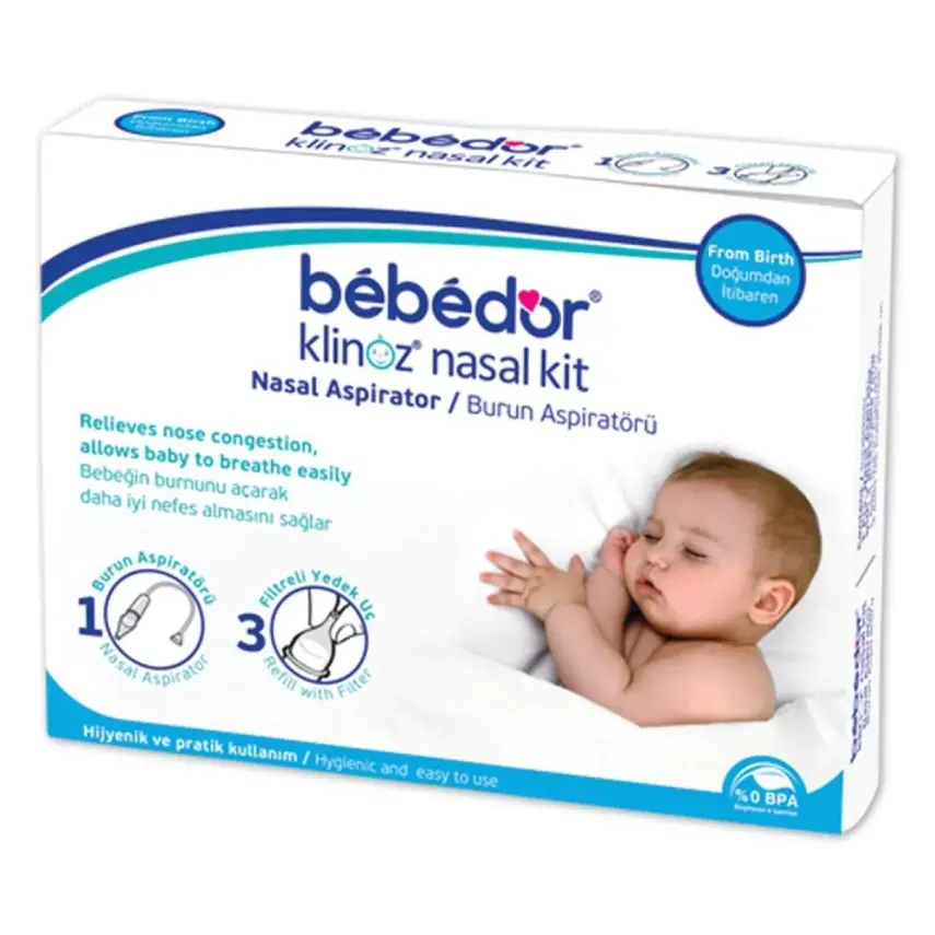 Bebedor Nasal Kit Burun Aspiratörü - 1