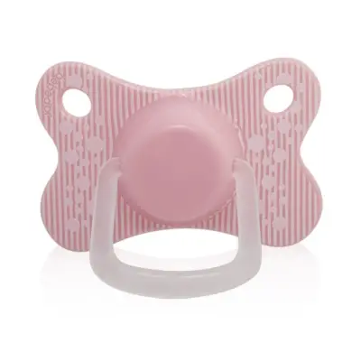 Bebedor Retro Yassı Silikon Emzik 6+ Ay - 3