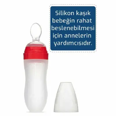 Bebedor Silikon Kaşıklı Biberon 120 ml - 6