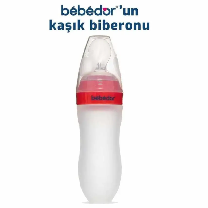 Bebedor Silikon Kaşıklı Biberon 120 ml - 3