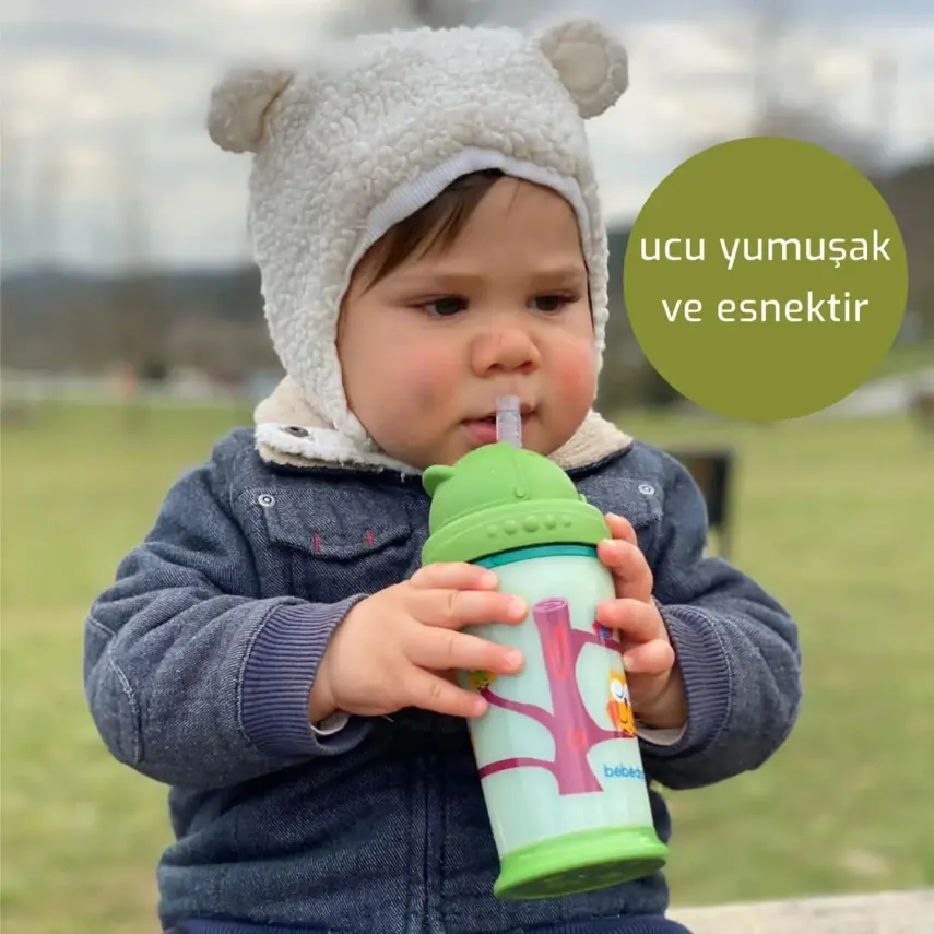 Bebedor Yalıtımlı Pipetli Alıştırma Bardağı 240 ml  - 5