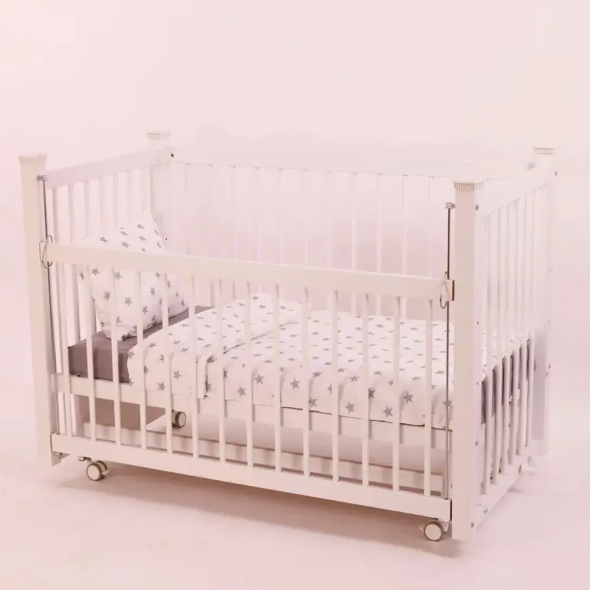 Bebekonfor Eylül Anne Yanı Beşik Doğal Yıldızlı 60*120  - 1