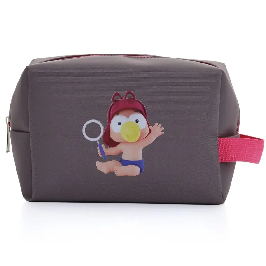 Bebektif Kirli Temiz Bebek Çamaşır Makyaj Çantası Antrasit - 1