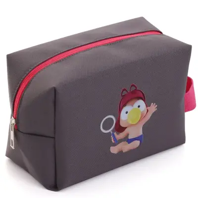 Bebektif Kirli Temiz Bebek Çamaşır Makyaj Çantası Antrasit - 3