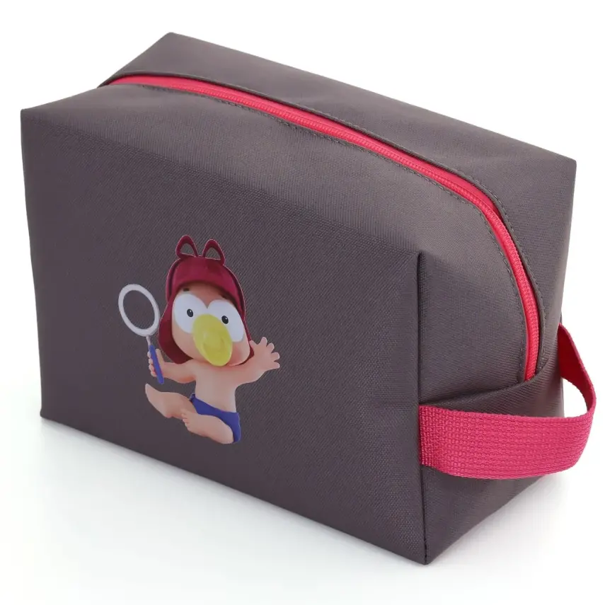 Bebektif Kirli Temiz Bebek Çamaşır Makyaj Çantası Antrasit - 6