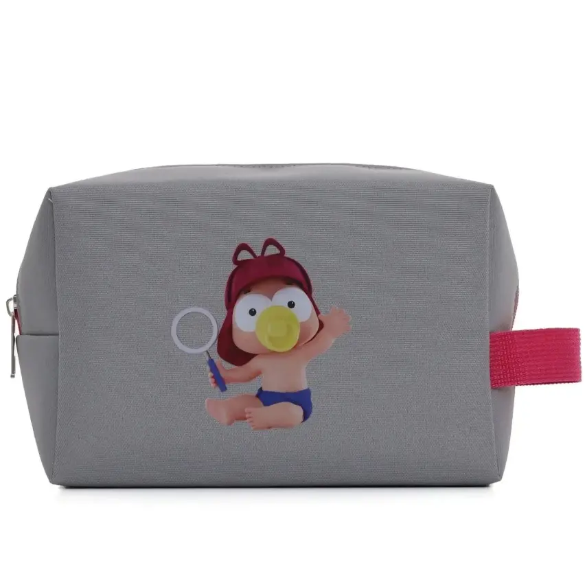 Bebektif Kirli Temiz Bebek Çamaşır Makyaj Çantası Gri - 3